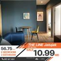 ขายลดราคาพิเศษ  2 ห้องนอน 2 ห้องน้ำ 56.75 ตร.ม. คอนโด The Line Jatujak ทำให้ชีวิตคุณเต็มไปด้วยความสุขและความสะดวกสบาย